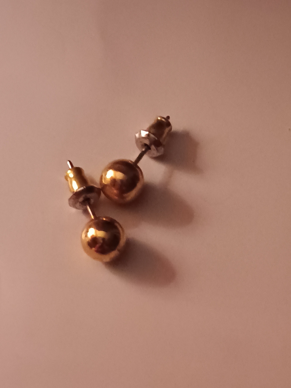 🎁Gold Ball Stud Earrings - Classic Women's Jewelry